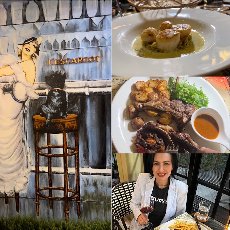 A Newly Opened French Bistro Restaurant in Bangkok – L’Escargot Bistro